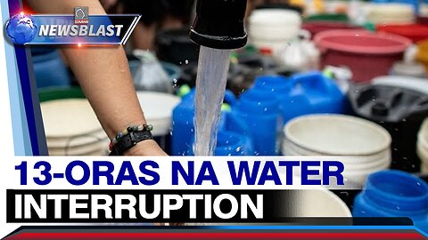 13-oras na water interruption, ipatutupad ng Maynilad sa ilang bahagi ng Las piñas at Cavite