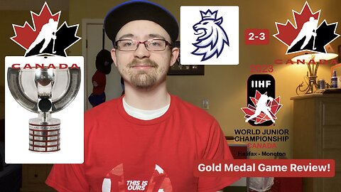 RSR5: Czechia 2-3 Canada 2023 IIHF World Juniors Gold Medal Game Review!
