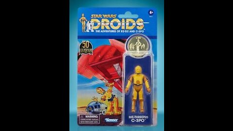 Star Wars Droids C-3PO Action Figure Target exclusive vintage collection