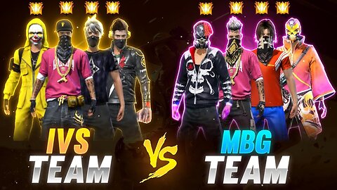 IVS Gaming team VS Munna Bhai ! Team team funniest clash squard