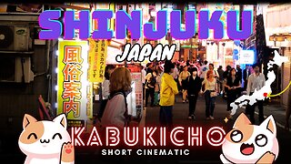 Shinjuku Nights: Exploring the Heart of Tokyo's Kabukicho | Cinematic Journey