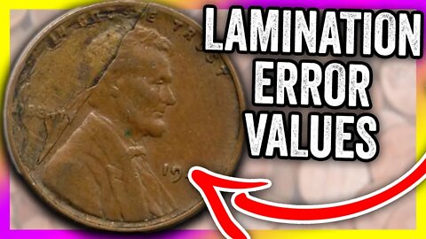 LOOK FOR THESE EXPENSIVE COINS - LAMINATION ERROR COINS WORTH MONEY