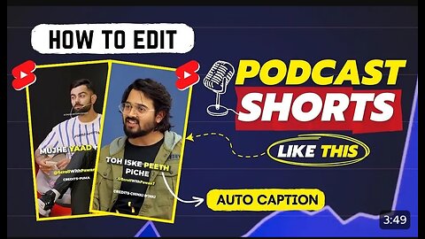 HOW TO EDIT PODCAST|| BEST EDITING #podcast #viral