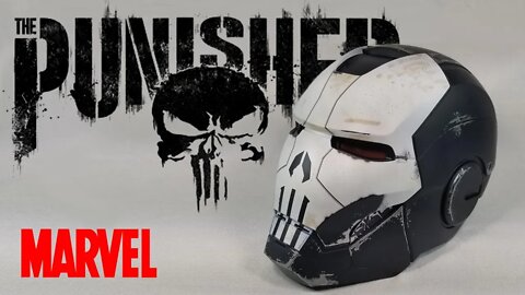 Marvel Gamerverse Punisher War Machine Legends Helmet - # 166