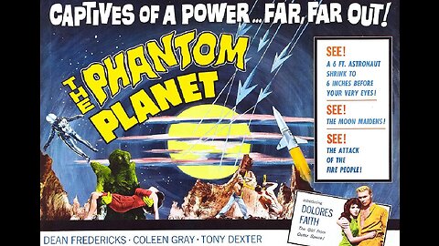 THE PHANTOM PLANET 1961 Spaceman Crash-Lands Ship on Asteroid of Tiny People FULL MOVIE in HD