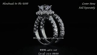 BBR-462 Set Engagement Ring And Matching Wedding Band