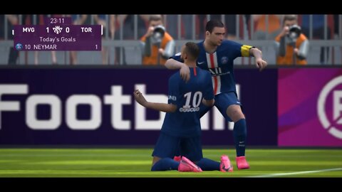 Neymar NEW STYLE Goal Celebrations | PES 20 MOBILE