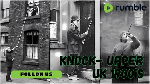 🕒💤 The Knocker-Up of 1912: Blackburn's Unique Wake-Up Call #history #uklife