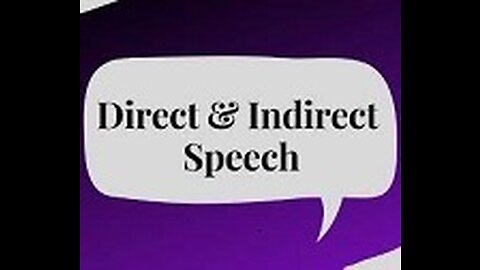 Direct and In-Direct Speech || CSS PMS ||