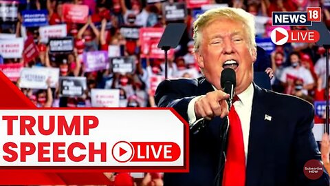 Trump Speech LIVE | Donald Trump Holds A Mega Rally In New Hampshire | Trump Rally LIVE | Trump News