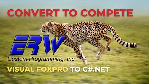 Convert Visual FoxPro to C#.NET (2023)
