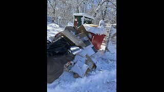 Fraternity House Dumpster Cleanup