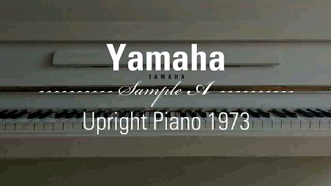 YAMAHA - Upright Piano 1973 - Sample A