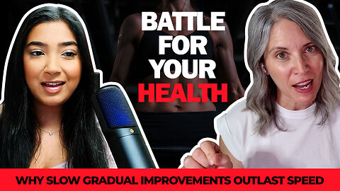 💥 BATTLE for YOUR Health 💪 Why Slow and Steady Wins the Fitness Race 🤯 with Beth Sandin