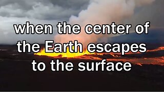 when the center of the Earth escapes to the surface