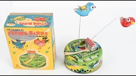 Mechanical Flying Birds with voice MIB
