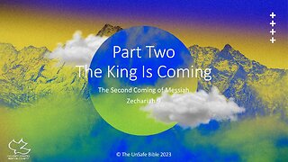 Zechariah 9 Part Two The King Is Coming