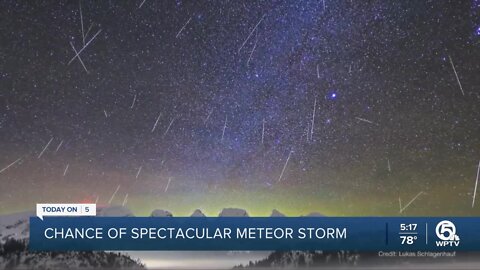 New meteor shower could dazzle the night sky Monday