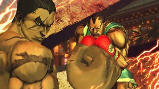 Street Fighter X Tekken: Balrog & Kazuya vs Bryan & Akuma - 1440p No Commentary