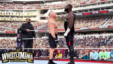 Brock Lesnar vs Omos WWE Nigerian Giant Omos vs The Beast Brock Lesnar Who is more Strong #wwe