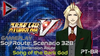 Super Robot Wars V: Stage 32B: Song of the Dark God (AD Route)(Souji Route)[PT-BR][Gameplay]