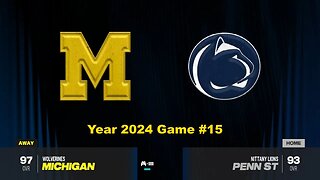 CFB 24 Michigan Wolverines Vs Penn State Year 2024