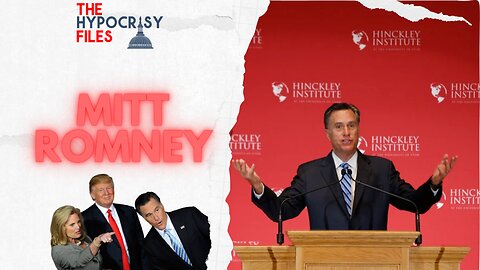 Mitt Romney-Donald Trump Good/Donald Trump Bad