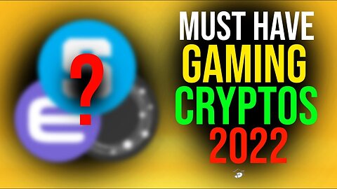 Best GAMING CRYPTO Projects to Buy In October 2022 (Before Bull Run)