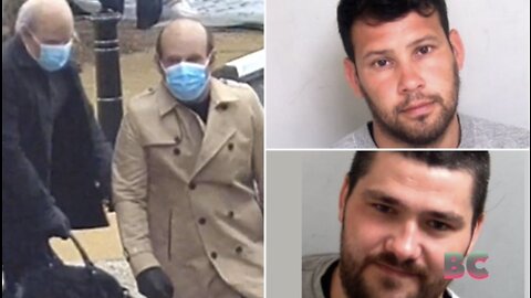 Brothers jailed after dressing up as old men in 'extremely life-like' masks to rob jewellery shop