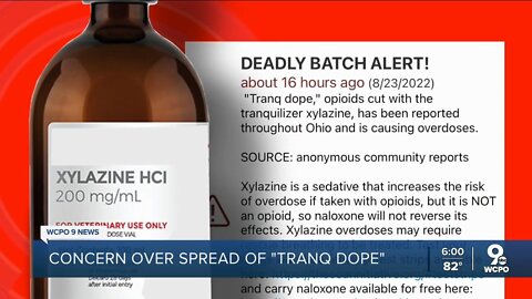 Alert issued for new dangerous drug mix called 'Tranq Dope' in the Tri-State