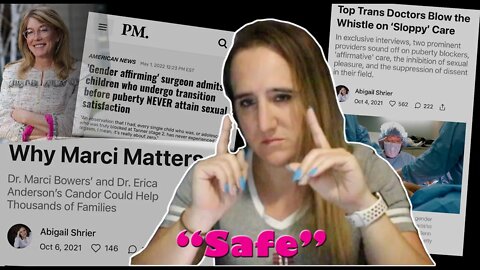 Trans Woman Reacts: Dr. Marci Bowers Makes Damning Admission about Puberty Blockers