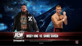 AEW Continental Classic Tournament Blue League Brody King vs Daniel Garcia