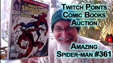 Twitch Points Comic Books Auction #15: Amazing Spider-man #361, First Appearance Carnage, Marvel