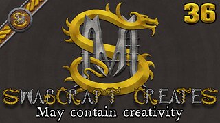 Swabcraft Creates 36, Custom Font Designs with a castle and dragon theme