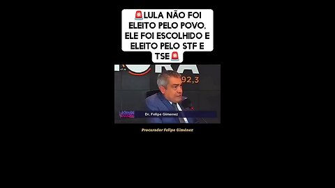 #LULADRÃO não foi eleito