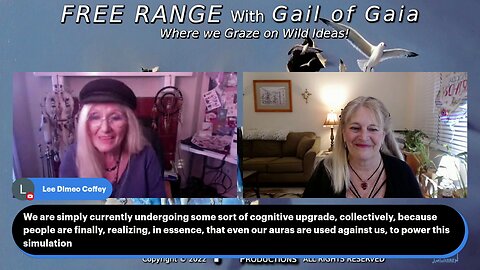 “Breaking Out of Boxes and Claiming Freedom” Michelle Marie & Gail of Gaia on FREE RANGE