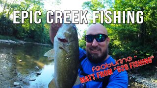 Epic Creek Fishing day - 30+ Fish!! (Ft.- G2G Fishing)