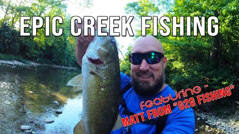 Epic Creek Fishing day - 30+ Fish!! (Ft.- G2G Fishing)