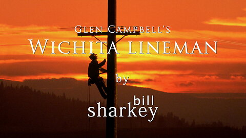 Wichita Lineman - Glen Campbell (cover-live by Bill Sharkey)