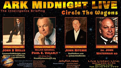 The Intelligence Briefing / Circle The Wagons - John B Wells LIVE
