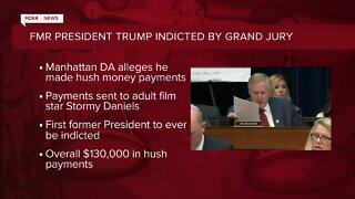 Former President Trump indicted by New York grand jury