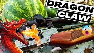 50 Cal Dragon Claw vs Watermelons [EPIC Big Bore Air Rifle] 🐲🐲🐲