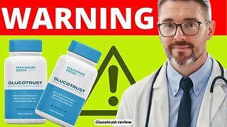 ⚠️ GlucoTrust - GLUCOTRUST REVIEWS - ((NEW WARNING!))GLUCO TRUST Blood Sugar Supplement Review
