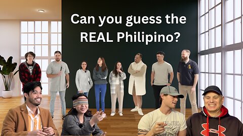 Two ROCK Fans REACT to Can you guess the REAL Philipino?