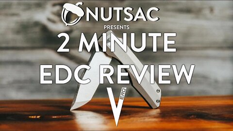 Best EDC Knife?? | 2 Minute EDC Review by NutSac