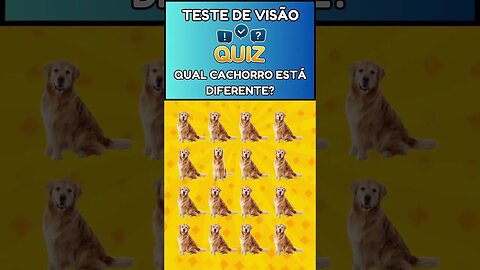 TESTE DE VISÃO COM ANIMAIS | TIME QUIZ