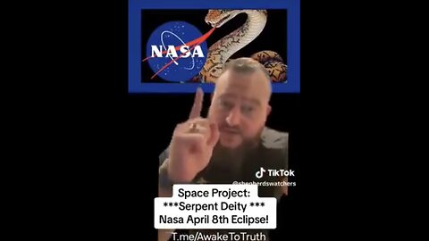N.A.S.A SPACE PROJECT ROCKETS🚀🌗SYMBOLISM ON APRIL 8 SOLAR ECLIPSE🚀🌒💫