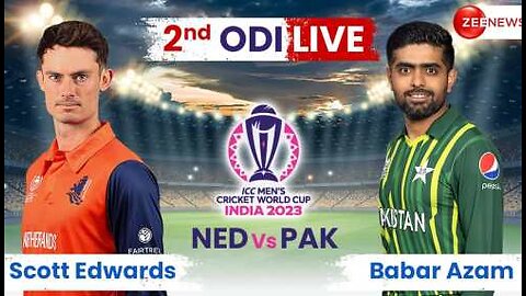 Pakistan Vs Netherlands Highlights 2nd ODI world cup