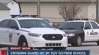 Crossing guard hit by SUV outside school