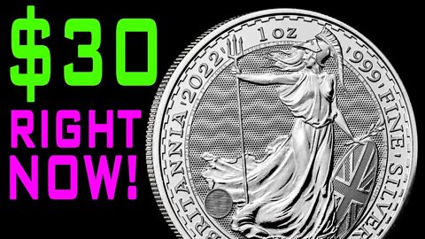 Why Silver Should Be At Least $30 RIGHT NOW!